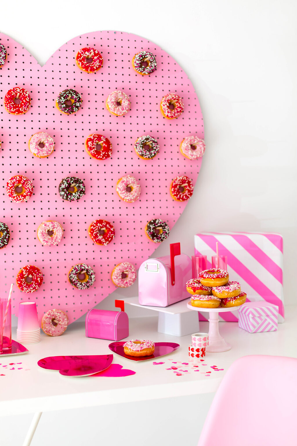 Diy Heart Donut Pegboard Aww Sam