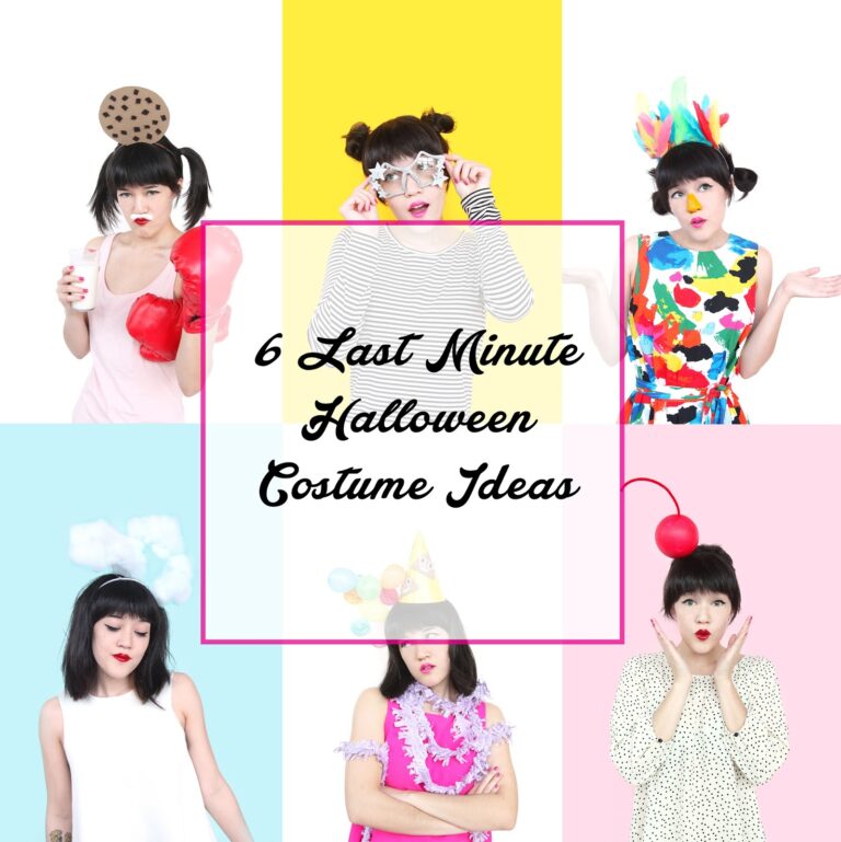 6 Last Minute DIY Idiom Halloween Costumes – Aww Sam