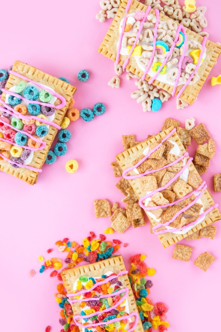 Breakfast Cereal Pop Tart Recipe Aww Sam