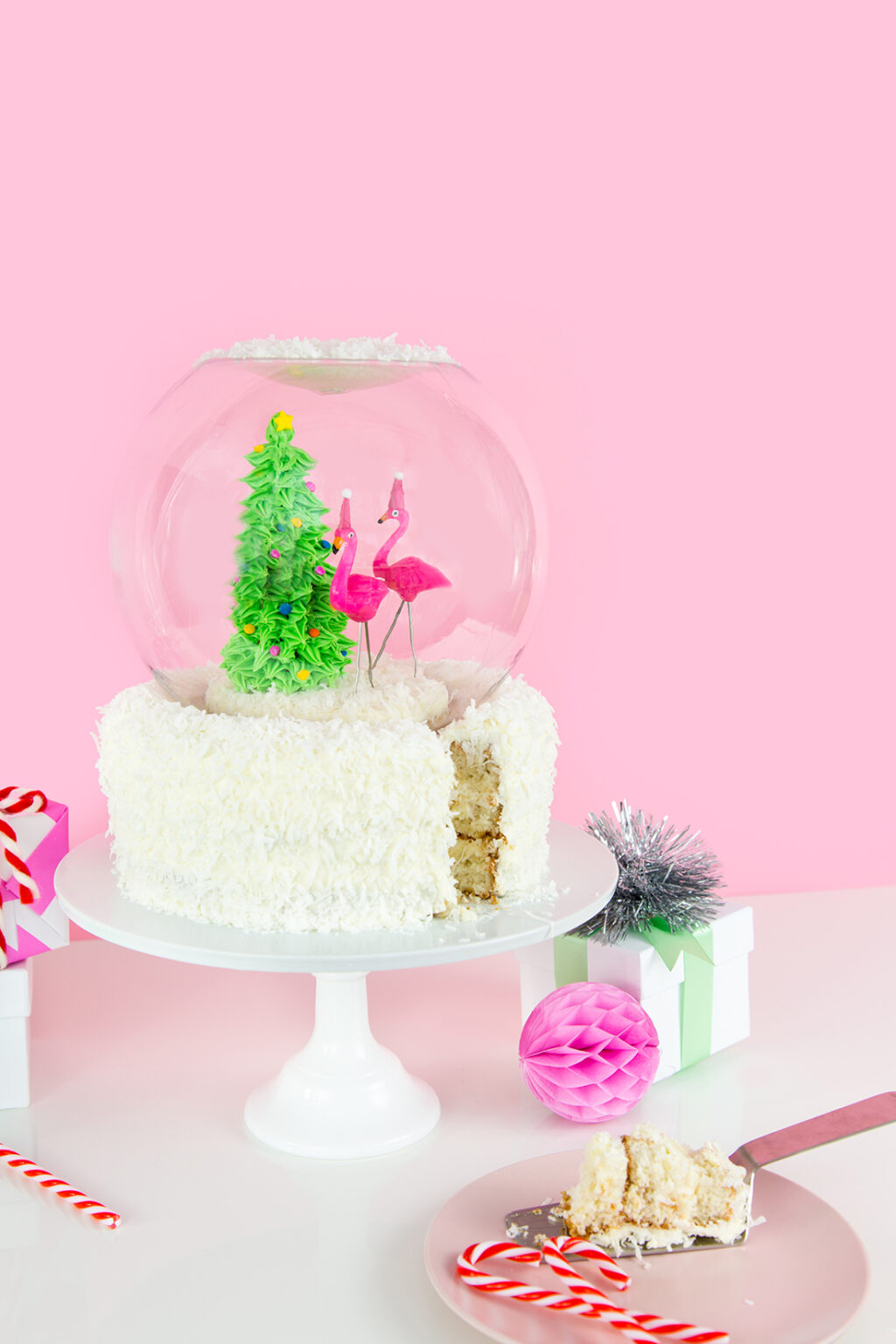 Holiday Snow Globe Cake – Aww Sam