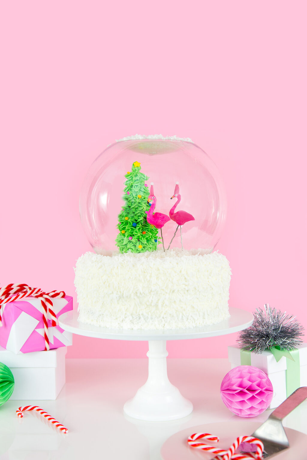 Holiday Snow Globe Cake – Aww Sam