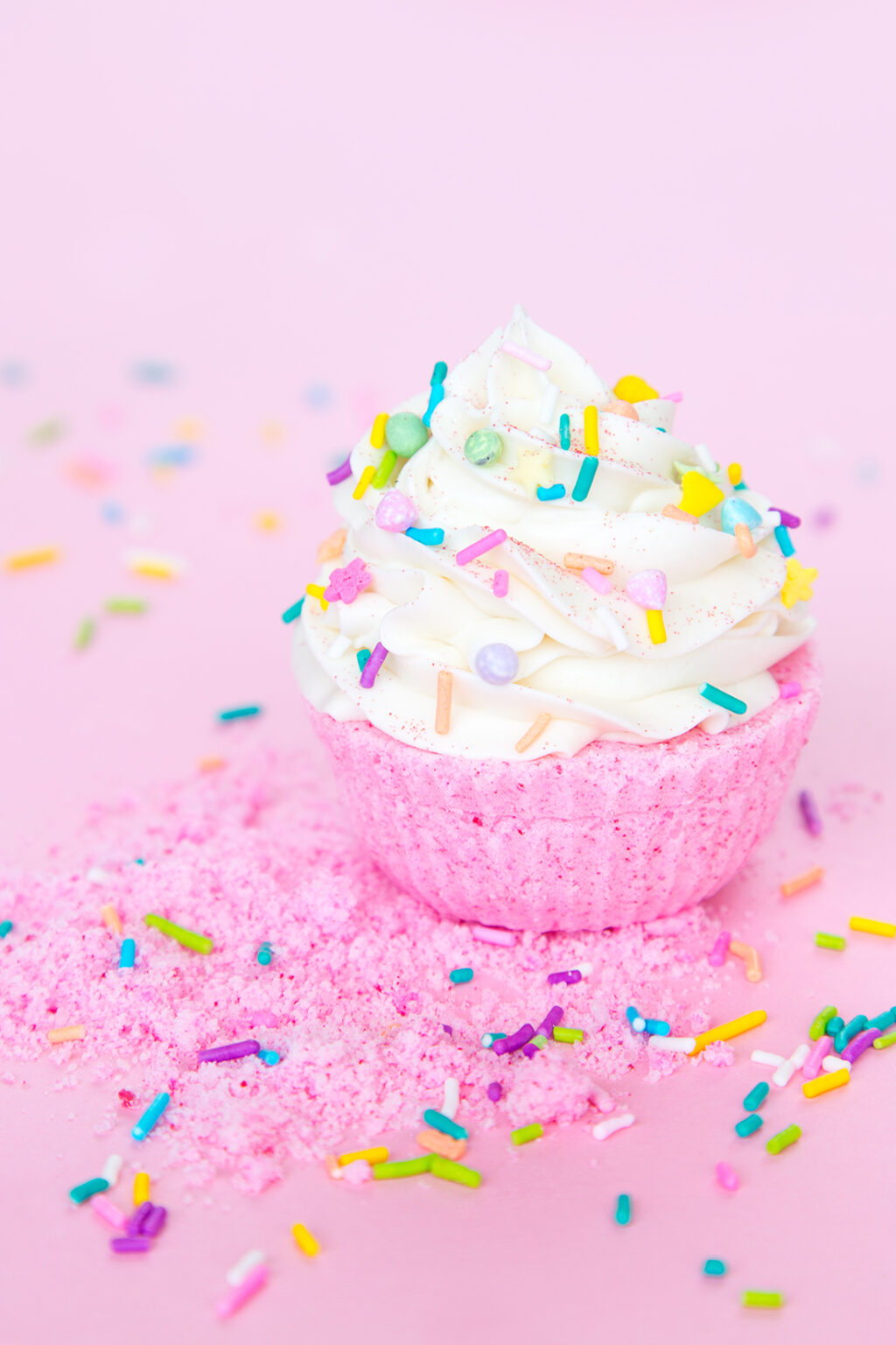 DIY Glitter Cupcake Bath Bombs – Aww Sam
