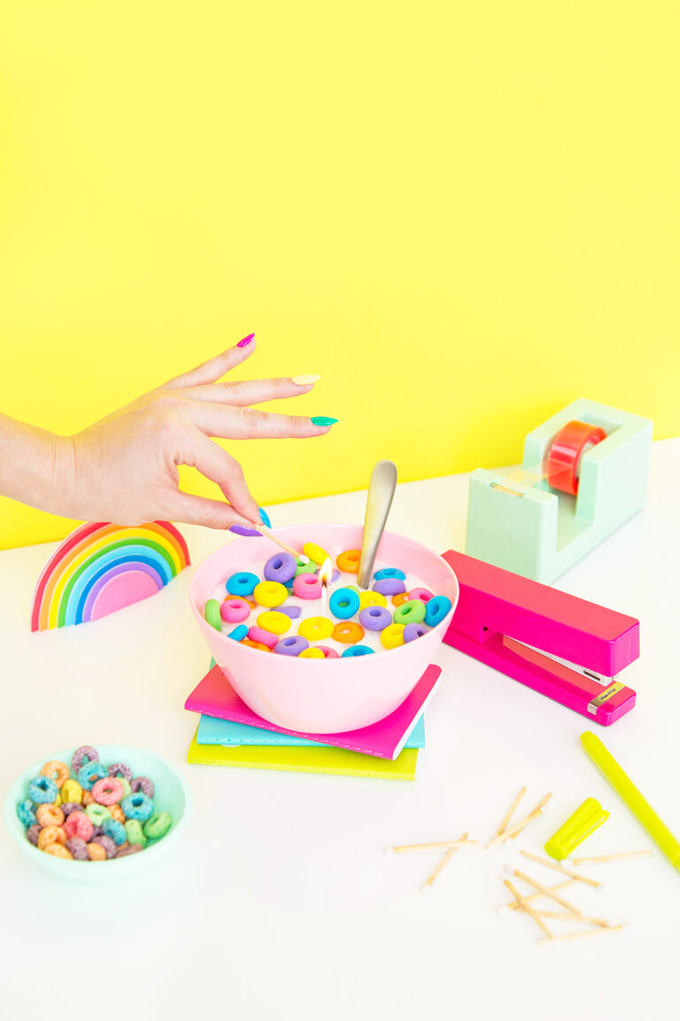 DIY Cereal Bowl Candle Aww Sam