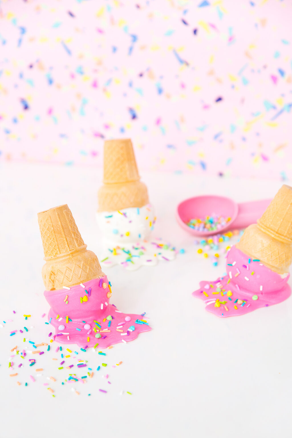 DIY Melted Ice Cream Cupcakes Aww Sam