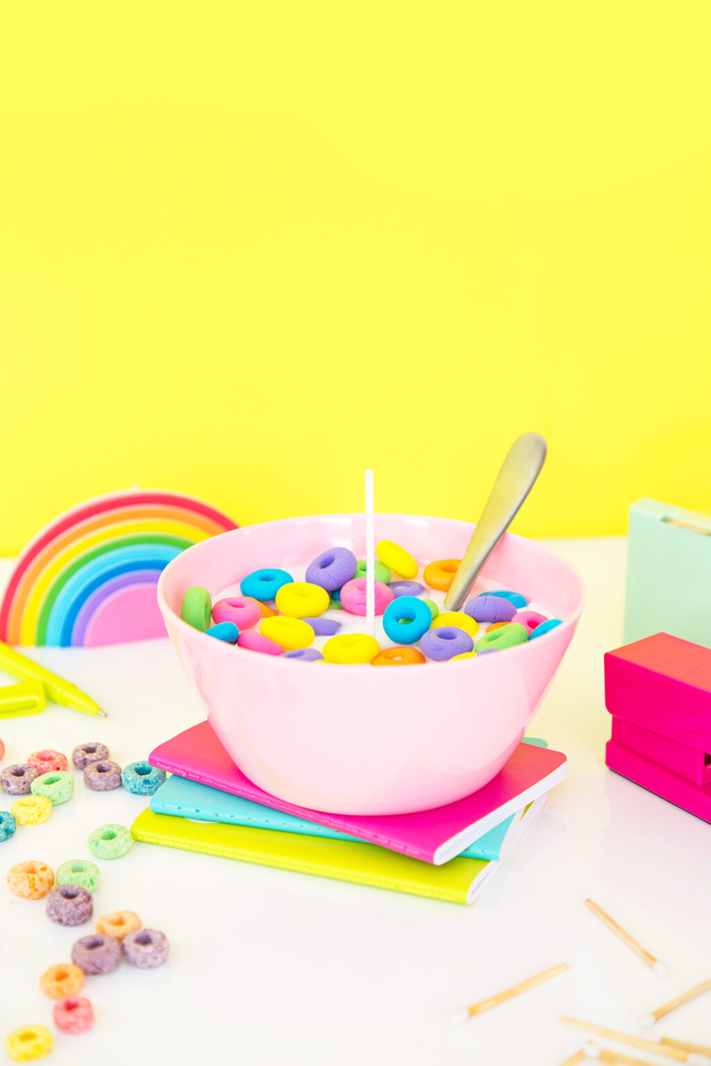 DIY Cereal Bowl Candle Aww Sam