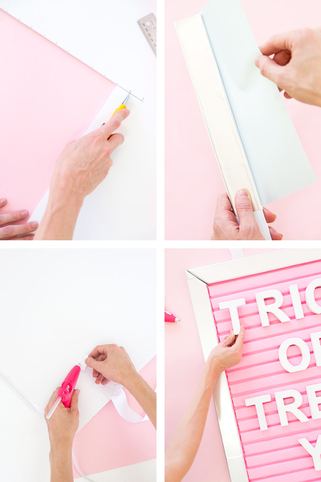 DIY Letter Board Halloween Costume Aww Sam