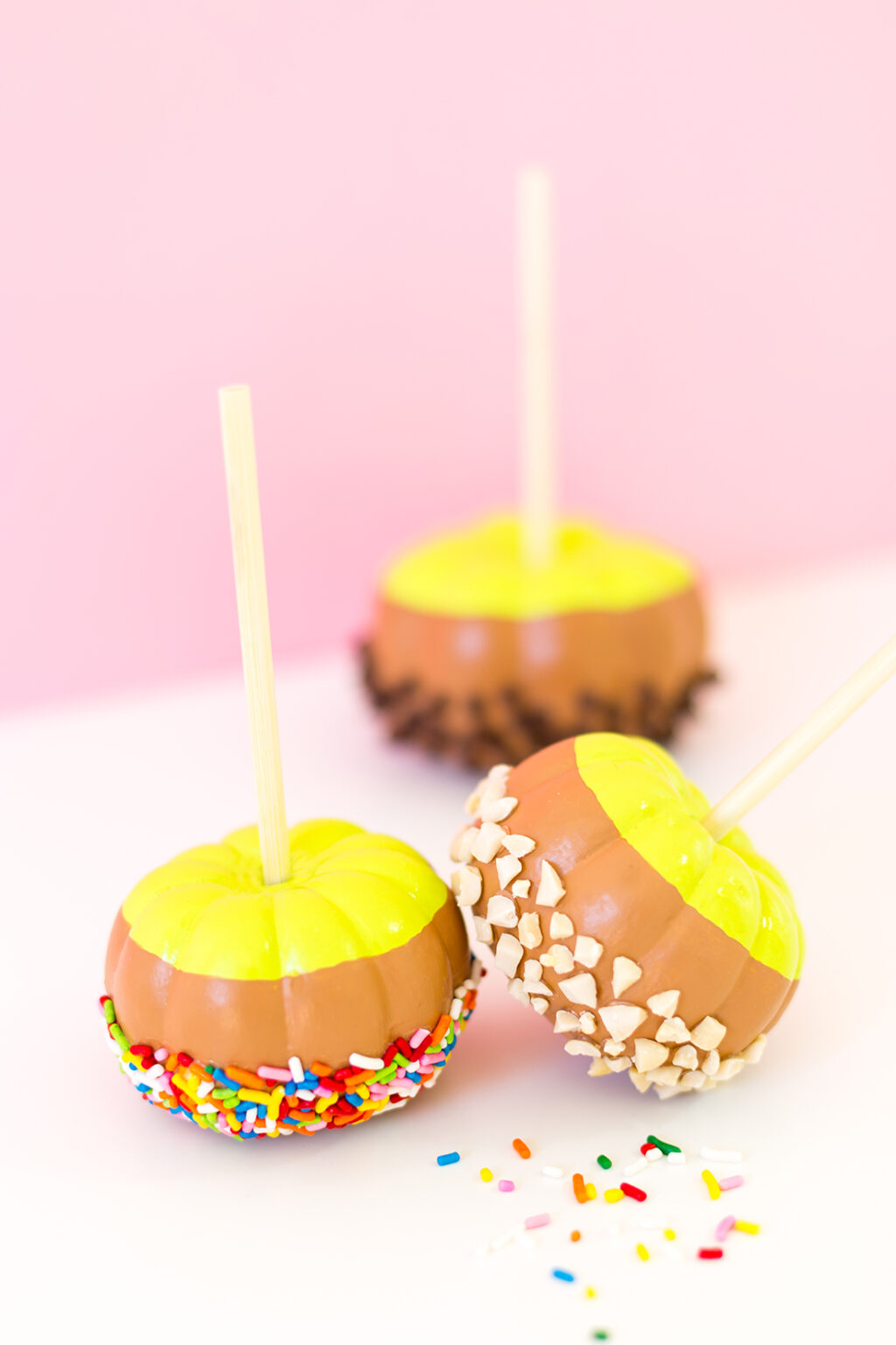 Diy Caramel Apple Decorated Pumpkins – Aww Sam