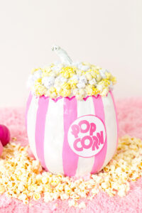 DIY No-Carve Popcorn Pumpkin – Aww Sam