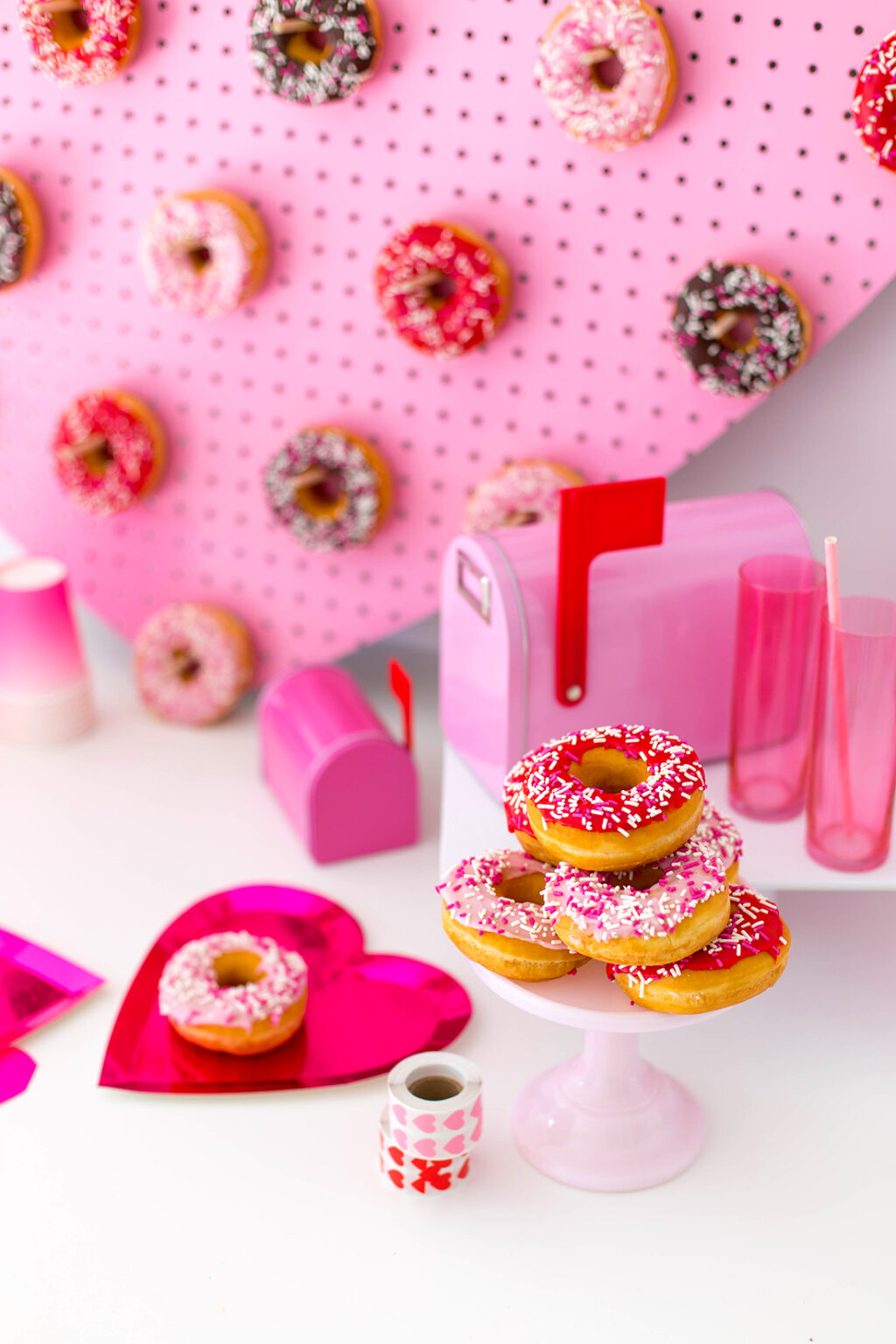 DIY Heart Donut Pegboard Aww Sam
