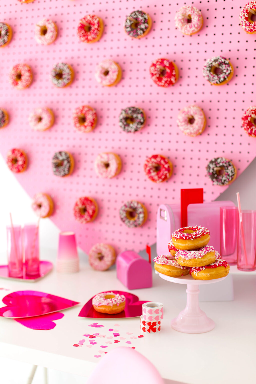 DIY Heart Donut Pegboard Aww Sam