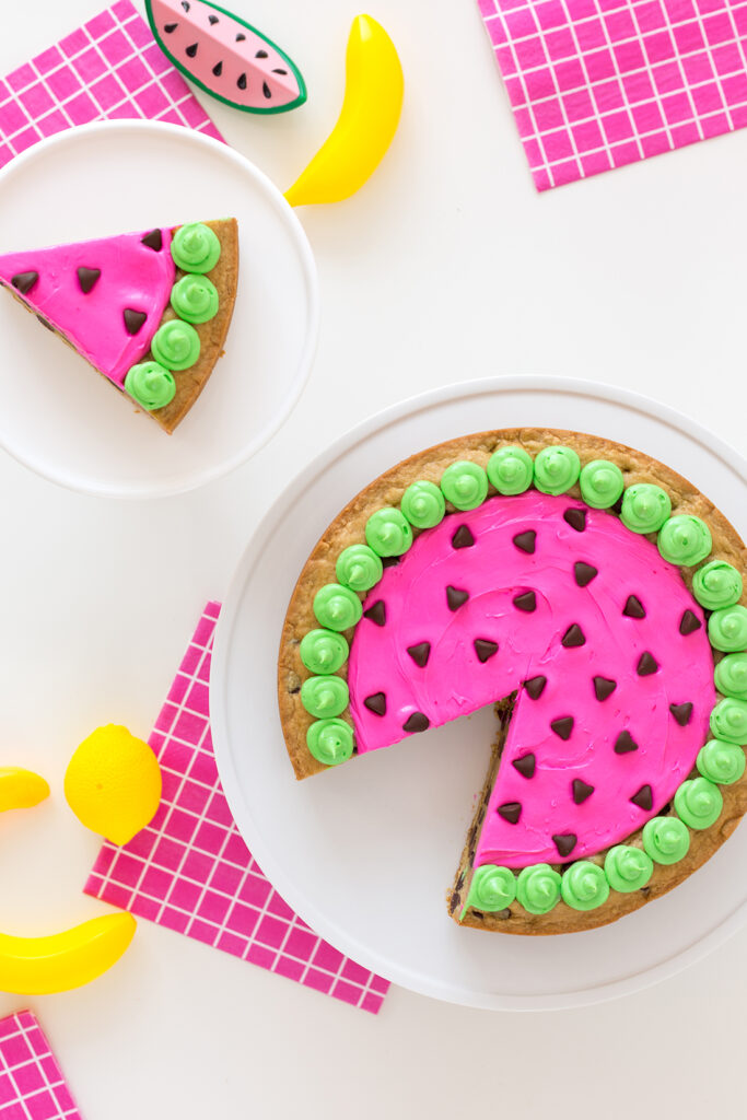 Dessert Hack: Watermelon Cookie Cake – Aww Sam